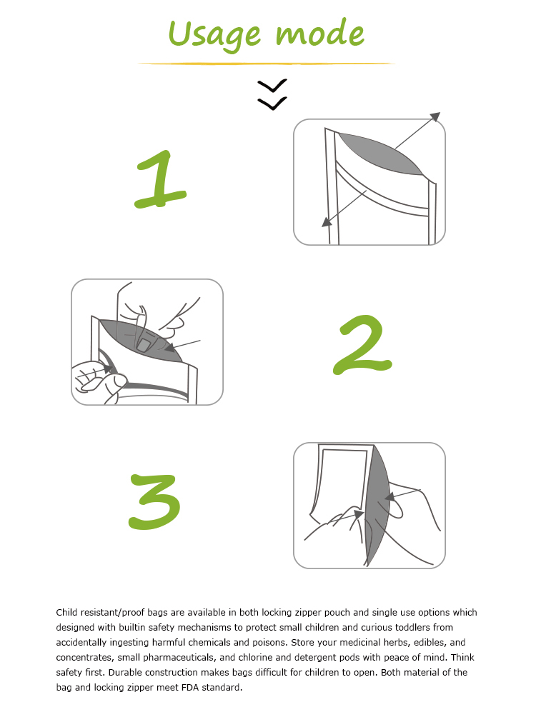 kindersichere Taschen