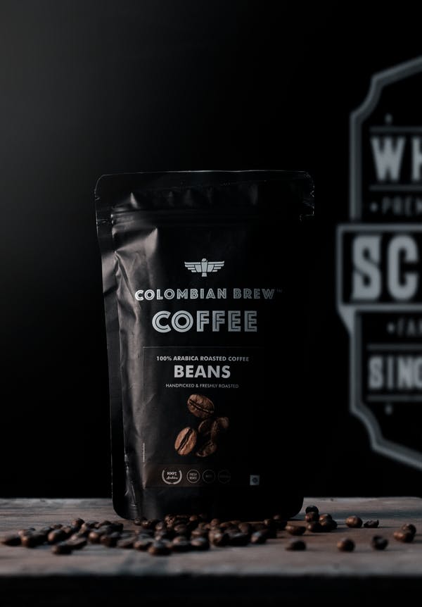 Kaffeebeutel mit Standbodenbeutel