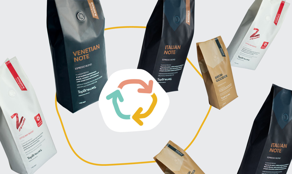 Kaffeetaschen recyceln