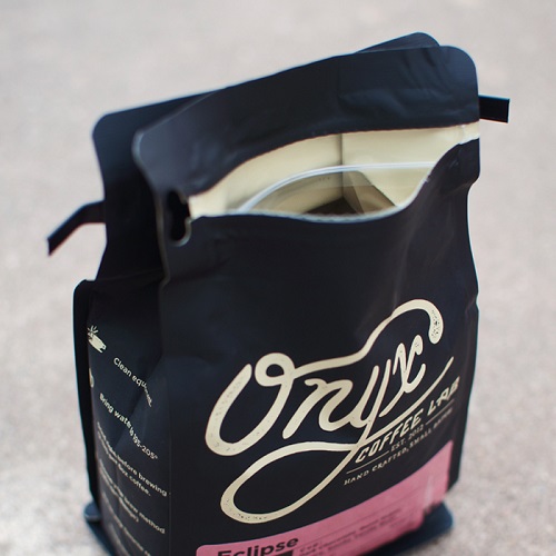 versiegelte Kaffeebeutel