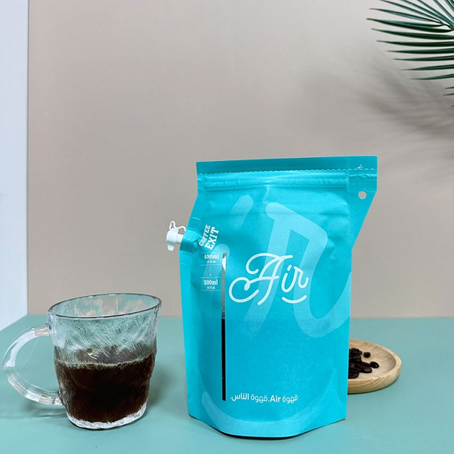 Vitop -Ventil Custom Stand Up Cold Brew Kaffeebeutel