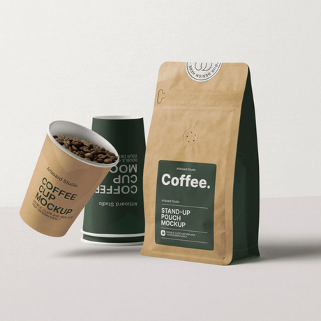 Die besten individuell bedruckten Stand-Up-Kaffeebeutel mit Ventil