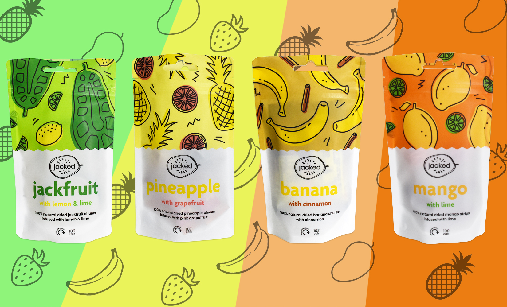 Verpackung von getrockneten Fr&uuml;chten