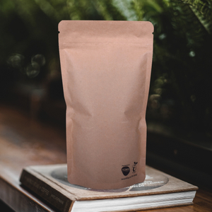 Individuell bedrucktes Kraftpapier Stand Up Coffee Packaging Bags Hersteller in China