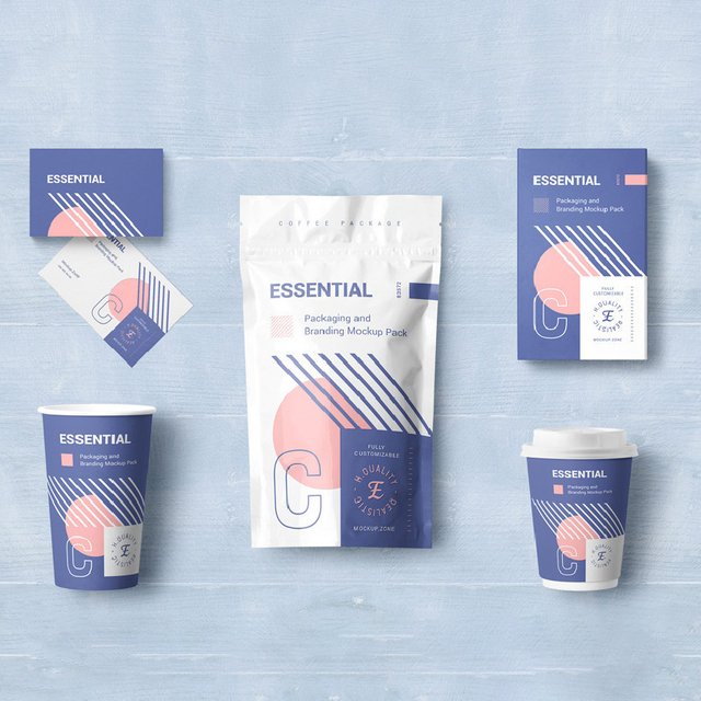 Bestes Kaffeebeutel-Design, einzigartiger Druck, Branding, Kaffeebeutel 250 g