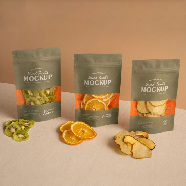 Kohlenstoffneutral stehen trocken Fruchtverpackungsbeutel