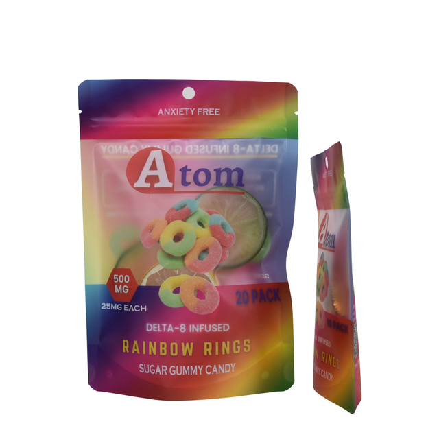 Frosted Stand Up Candy Verpackungsbeutel mit recycelbarem Material