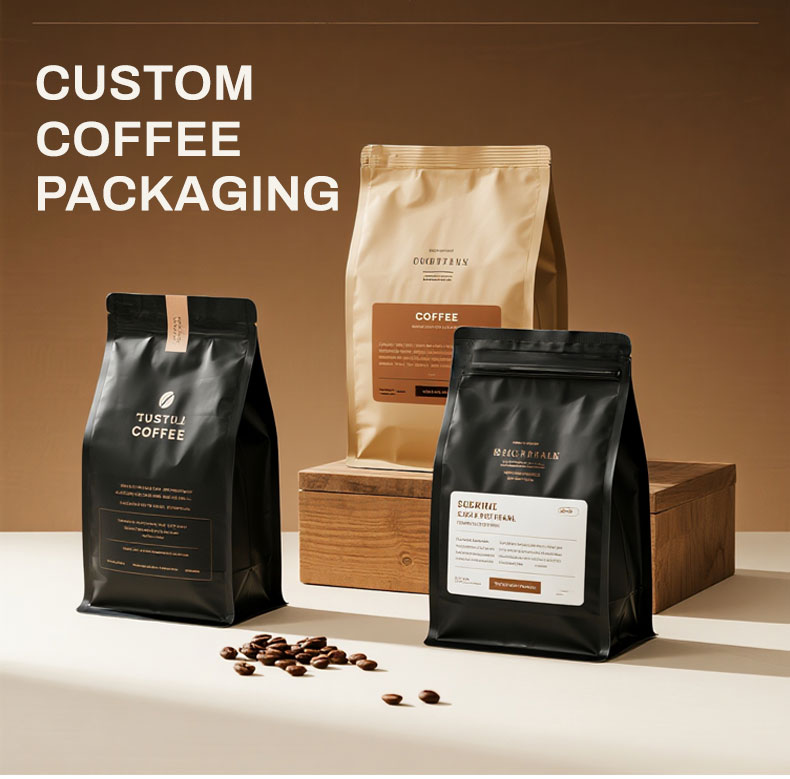 benutzerdefinierte Kaffeeverpackung 