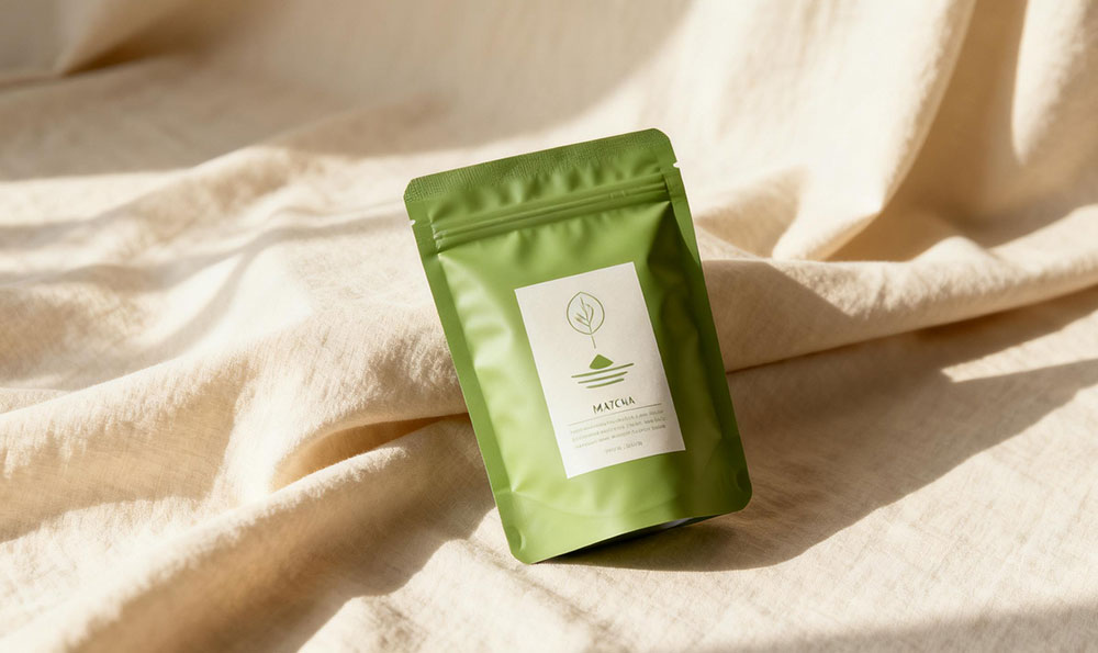 individuelle Matcha-Verpackung