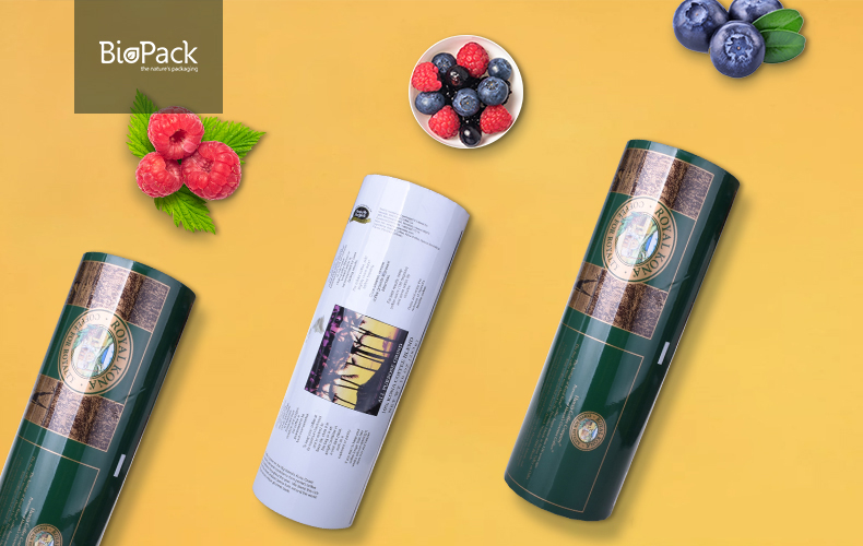 kompostierbare Rollenfolie