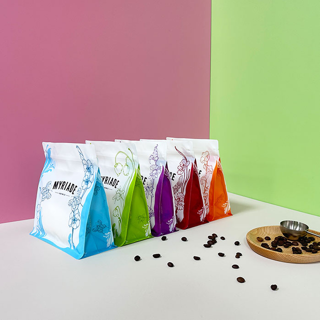 Personalisierte Kaffeebeutel, recycelbar