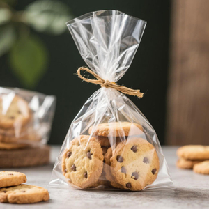 Benutzerdefinierte biologisch abbaubare Cello Cookie Clear Bags Großhandel