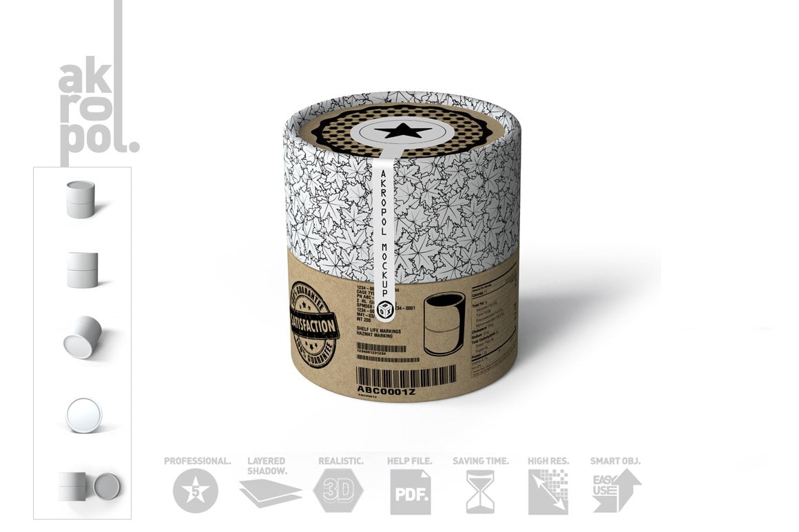 Papiertuben f&uuml;r Nahrungserg&auml;nzungsmittel