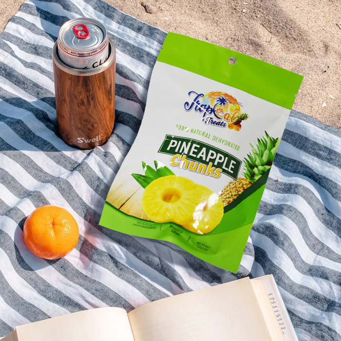 recycelbare Beutel mit Trockenfr&uuml;chten