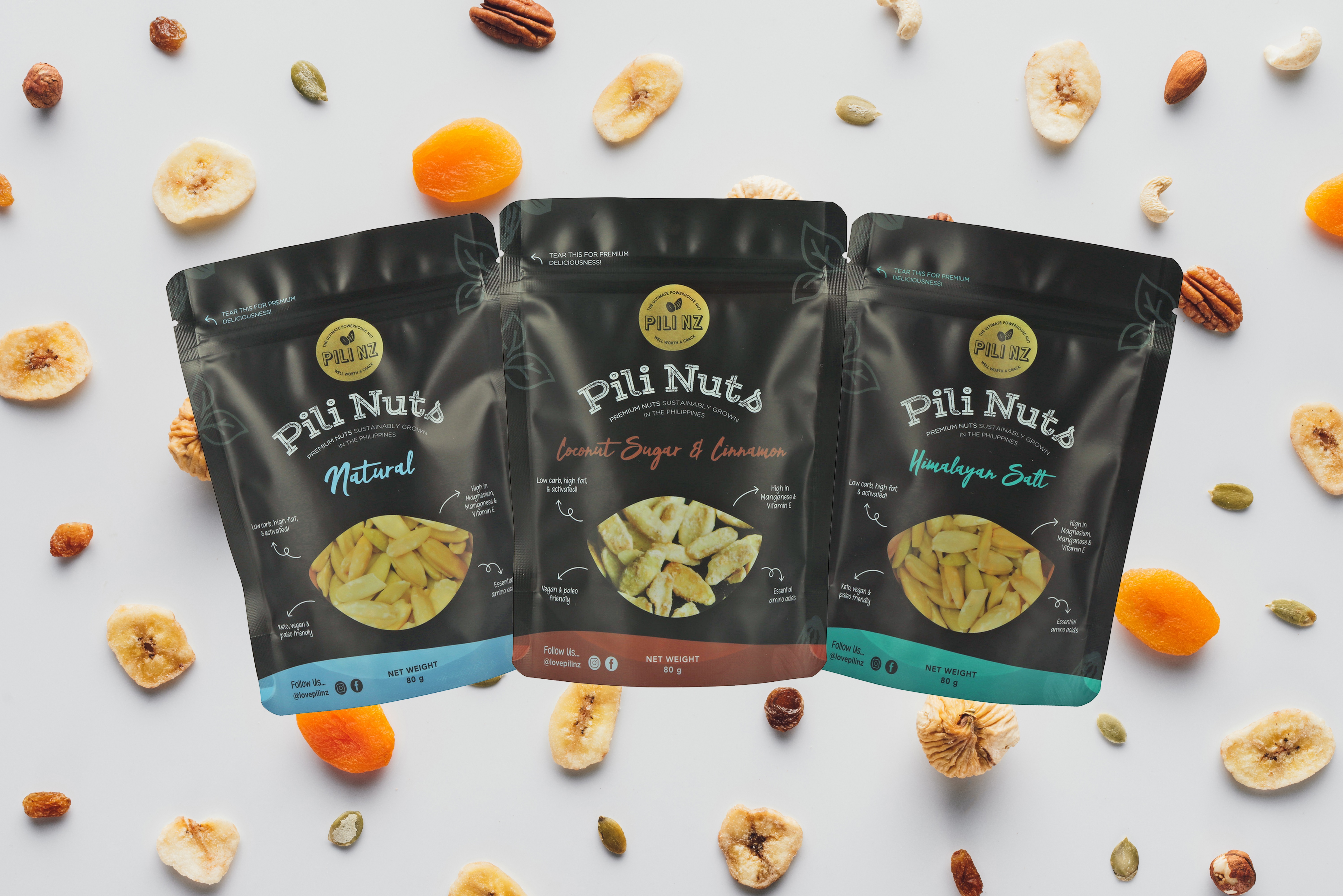 Tasche mit Cashewn&uuml;ssen