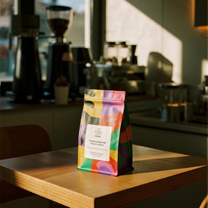 CO2 -Neutralflexible Kaffeeverpackung für kleine Chargenroaster