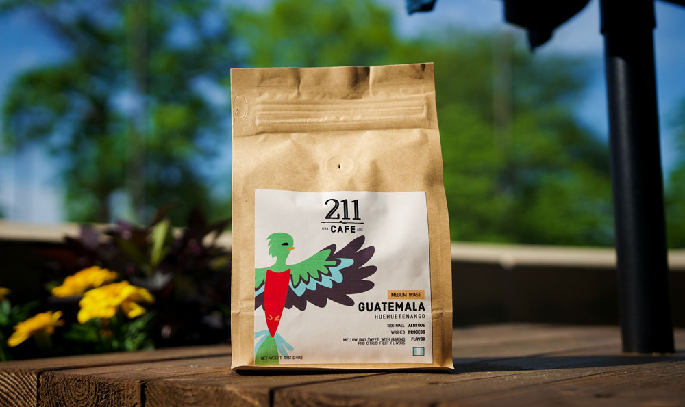 Degen -Ventil -Kaffeeverpackung