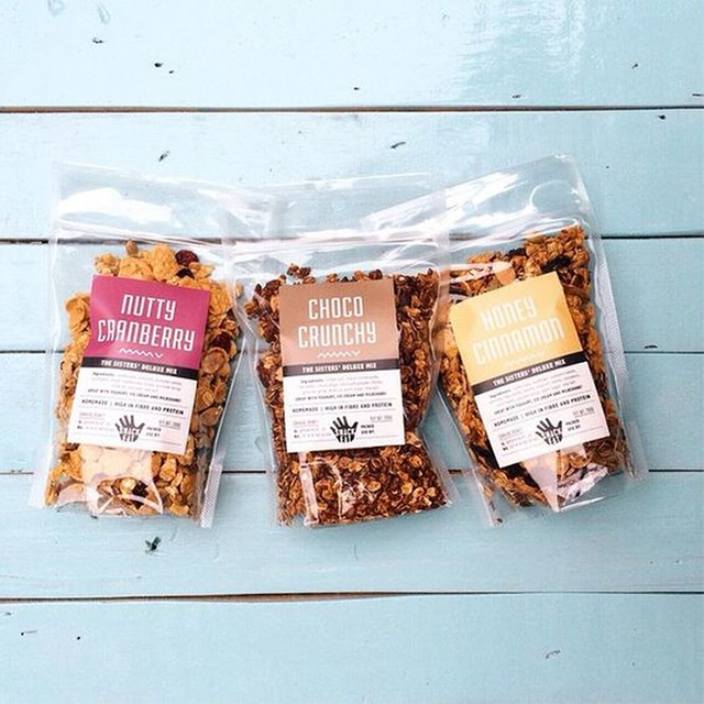 Umweltfreundliche Reißverschlusstasche, nachhaltige, maßgeschneiderte Standbodenbeutel im Großhandel für Müsli