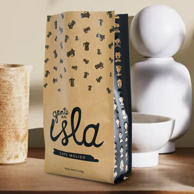 Recycelbare Kaffeetaschen