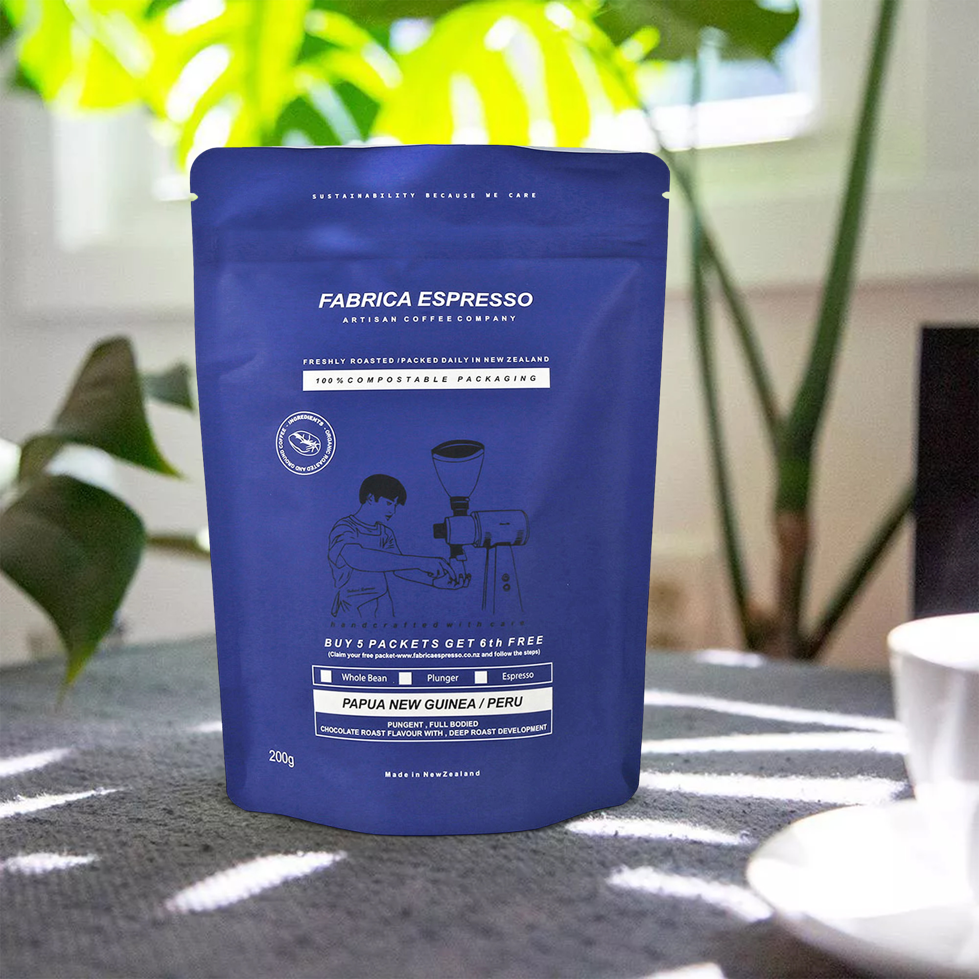 Kompostierbare Kaffeebeutel