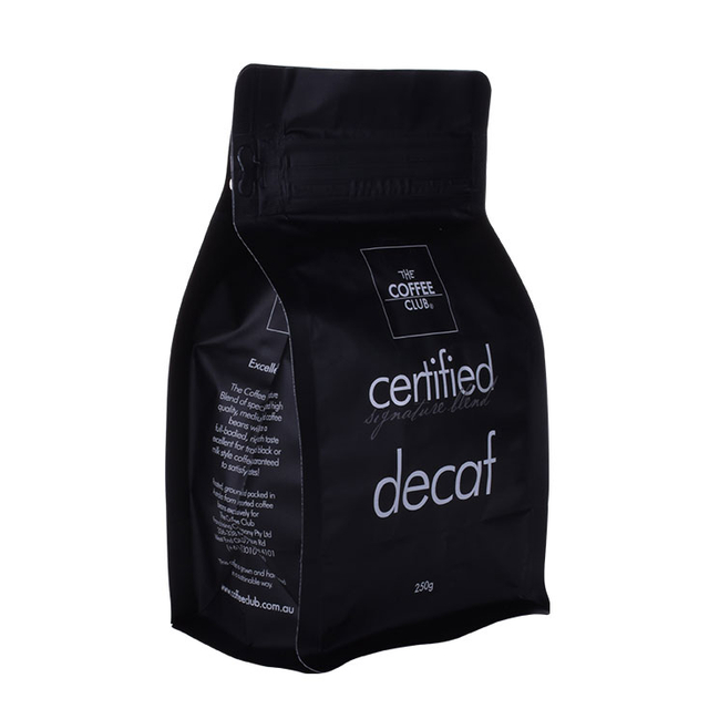 Individuell bedruckte Kaffeebohnen-Verpackungsbeutel mit geringem CO2-Fußabdruck und Ventil