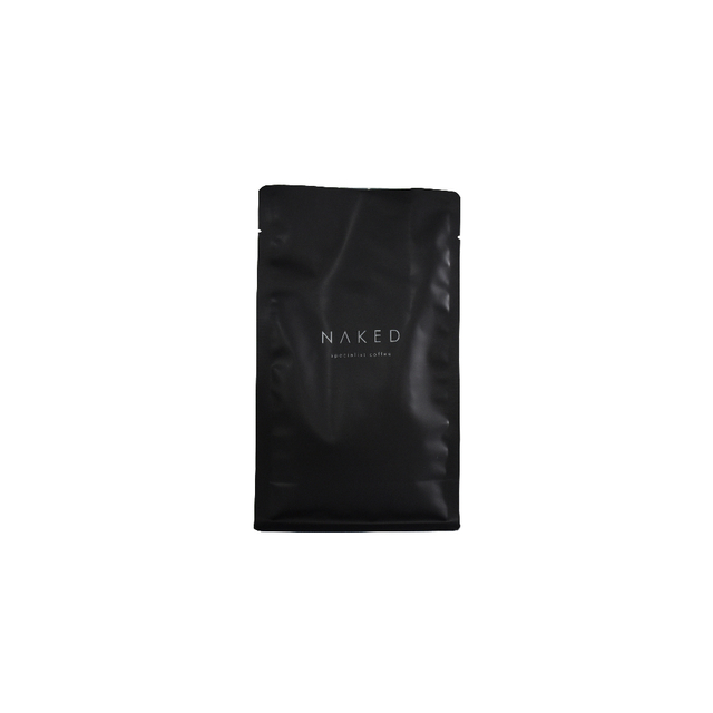 Kundenspezifischer Kaffeebeutel mit flachem Boden und recycelbarem Reißverschluss