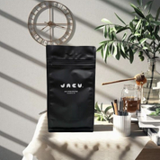 Umweltfreundlicher Bio-Verpackungsbeutel für geröstete Kaffeebohnen mit Zwickel mit flachem Boden