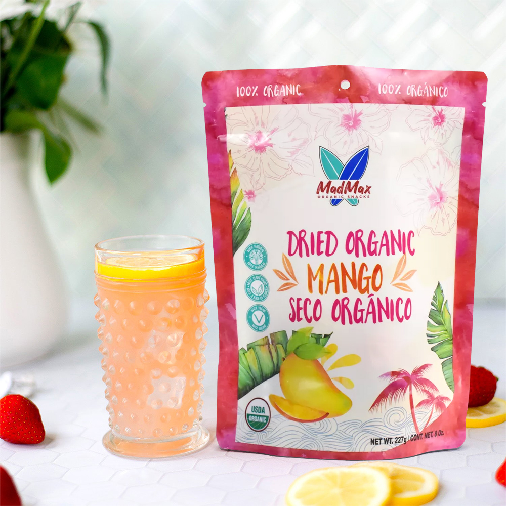 Fabrikpreis Kundenspezifische Bio-Trockenwaren Mango Seca Bag