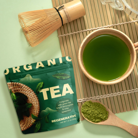 Recycelbare Teebeutel