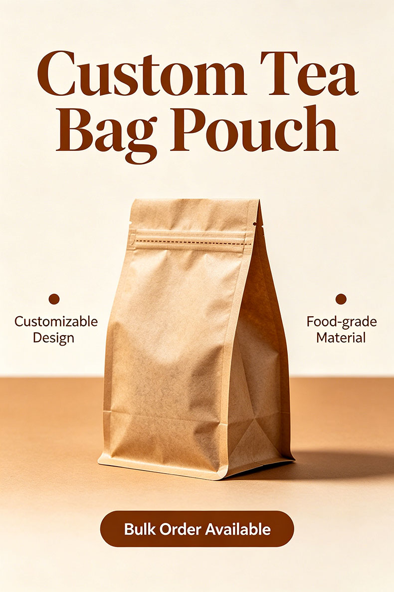 individuell gestalteter Teebeutel