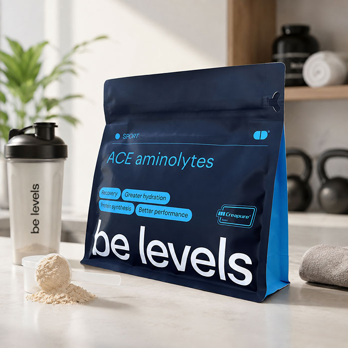 Umweltfreundliche Molkenprotein-Beutelverpackung für Proteinpulver
