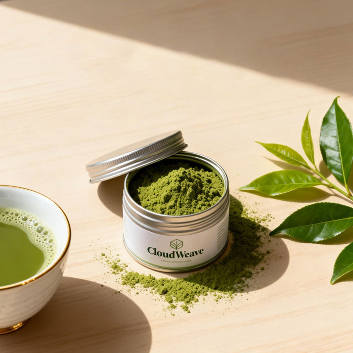 Bio CloudWeave für Matcha Latte