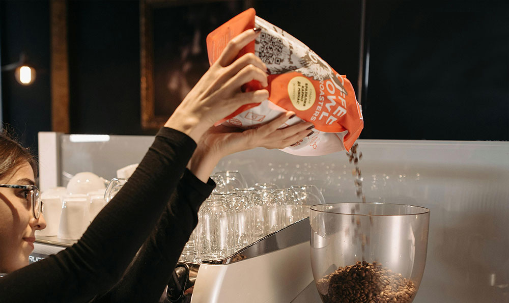 nachhaltige Kaffeeverpackung