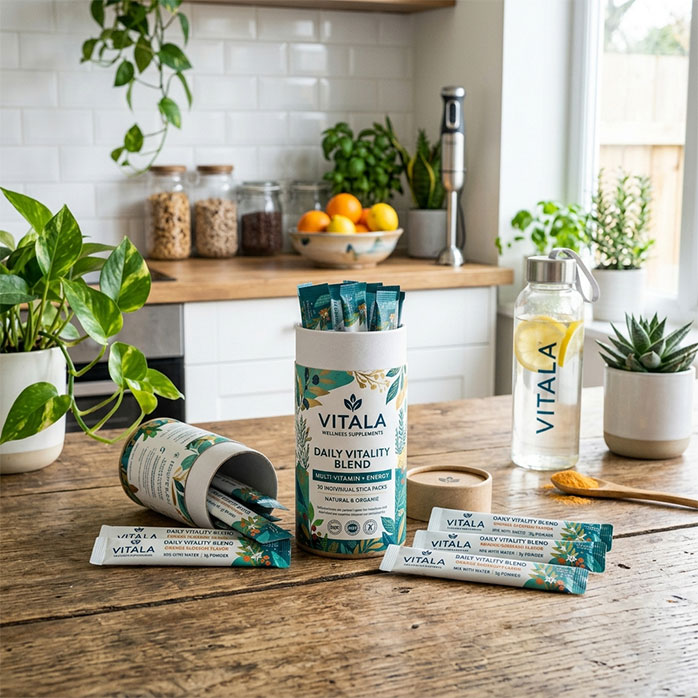 Maßgeschneiderte Stick-Pack-Verpackung für Nahrungsergänzungsmittel