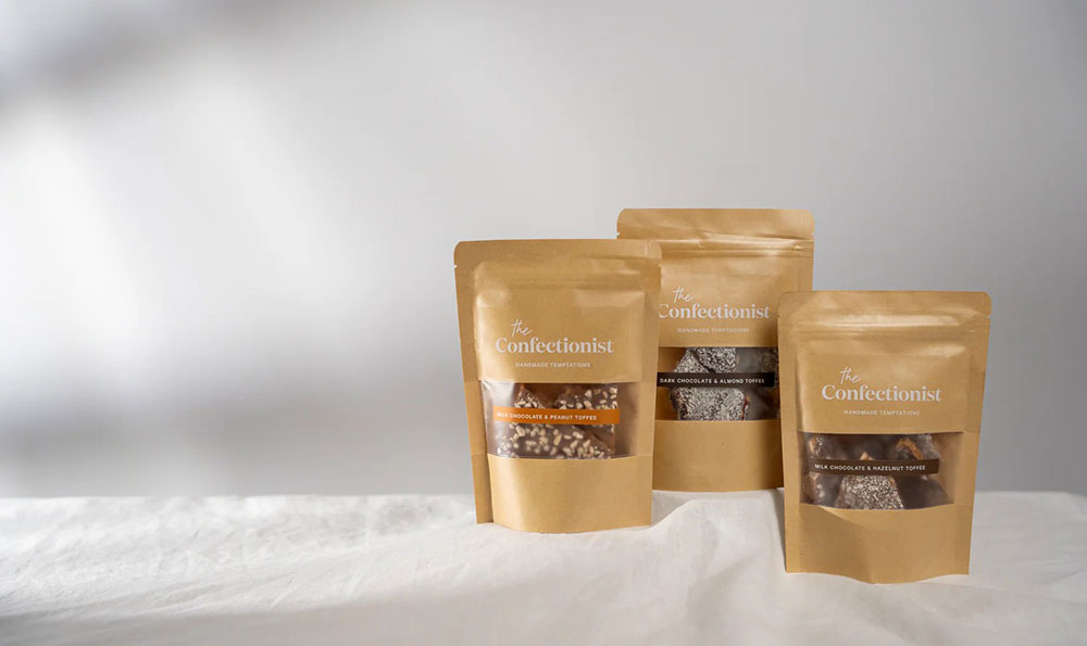 Standbodenbeutel f&uuml;r Snackriegel