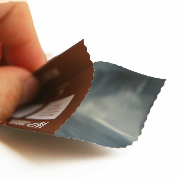 Flexible Kaltsiegelverpackung
