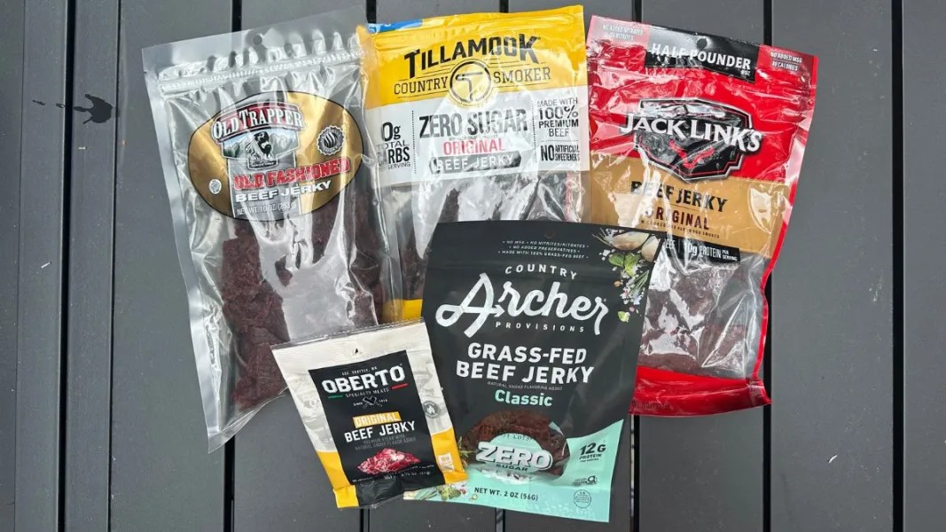 individuelle Beef Jerky-Beutel