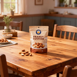 Kompostierbare Beutel-Lebensmittelverpackung für Nüsse