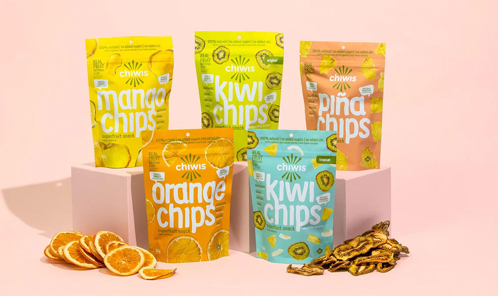 T&uuml;ten mit Trockenfruchtchips