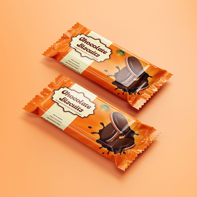 Personalisierte Kaltsiegelfolie für einzeln verpackte Kekse