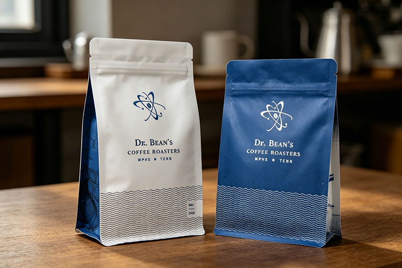 Personalisierte 12-Unzen-Kaffeebeutel im Gro&szlig;handel