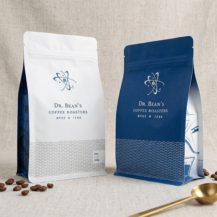 Personalisierte 12-Unzen-Kaffeebeutel im Großhandel