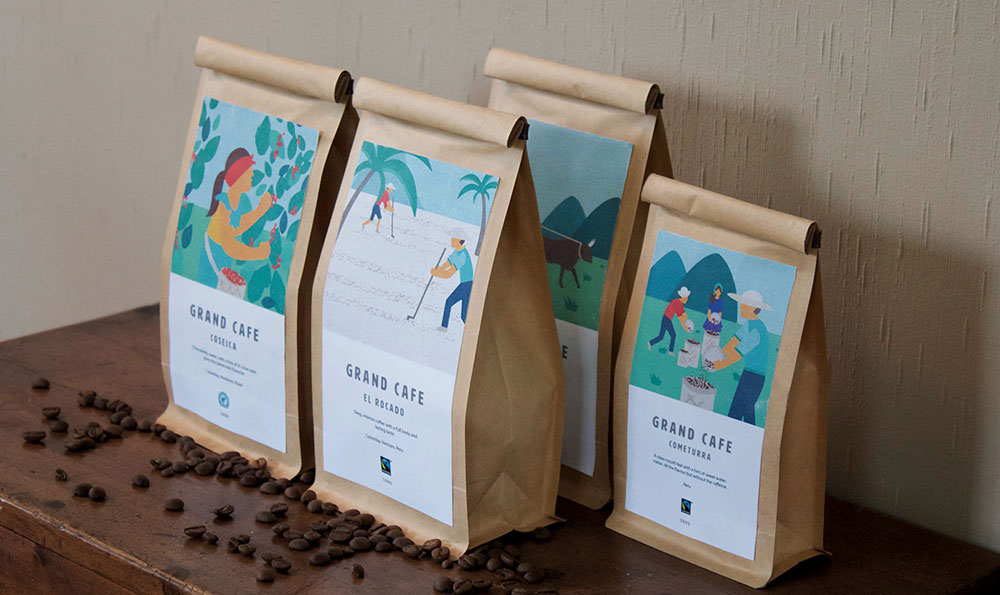 Kaffeebeutel im Gro&szlig;handel