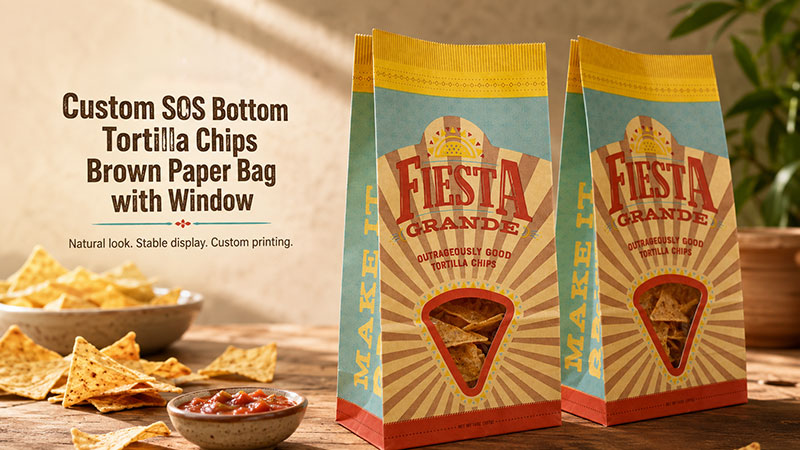 Individuelle Tortilla-Chips-Papiert&uuml;te