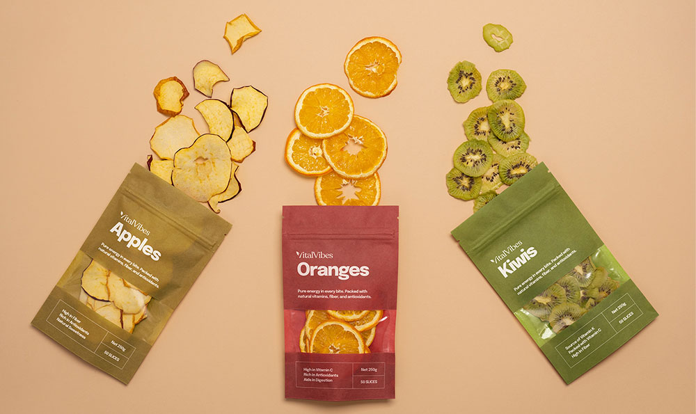 Verpackung von Trockenfr&uuml;chten