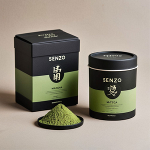 Premium-Matcha-Tee-Verpackung
